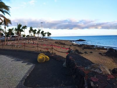 Playa del Caletón de Enmedio en Tías