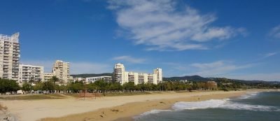 Playa del Callao en Mataró