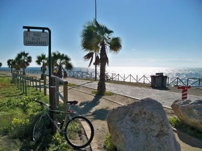 Playa del Candado en Málaga