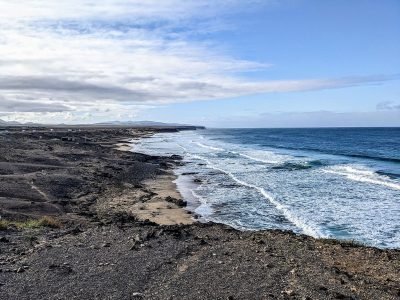 Playa del Castillo en La Oliva