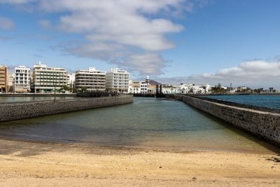 Playa del Castillo en Arrecife
