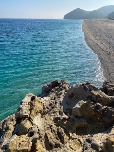 Playa del Corral en Carboneras