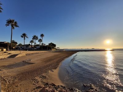 Playa del Faro en Sant Carles de la Ràpita