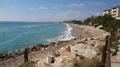 Playa del Francàs en El Vendrell