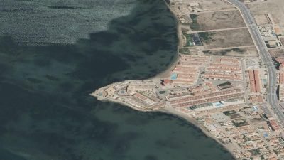 Vista aérea de El Galán, San Javier