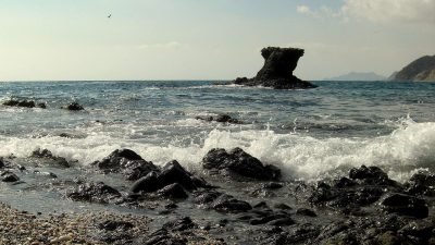 Playa del Lance del Bordenares en Mojácar