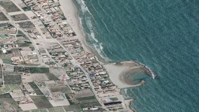 Vista aérea de El Marenyet, Cullera
