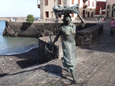 Playa del Muelle en Puerto de la Cruz