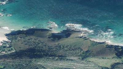 Vista aérea de El Oso, Ribadedeva
