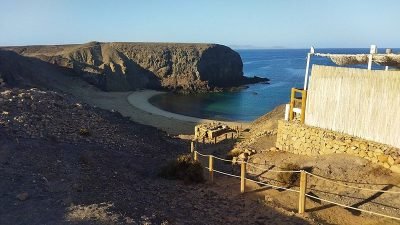 Playa del Papagayo en Yaiza