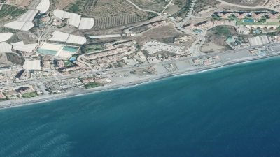 Vista aérea de El Peñoncillo, Torrox