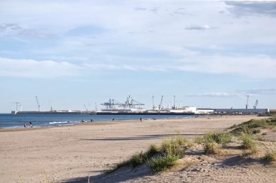 Playa del Pinar en Castellón de la Plana/Castelló de la Plana