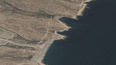 Vista aérea de El Pozo, Águilas