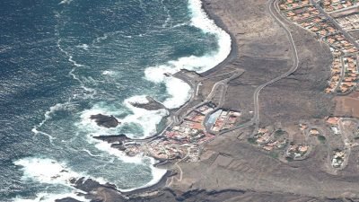Vista aérea de El Pris, Tacoronte