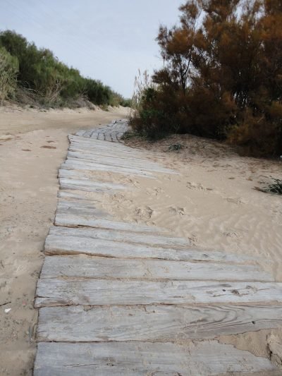 Playa del Rompidillo en Rota