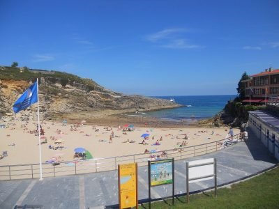 Playa del Sablón en Llanes