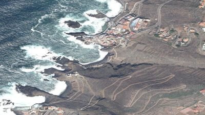 Vista aérea de El Sargo, Tacoronte