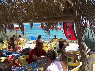 Playa de els Arenals en Formentera