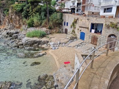 Playa de els Canyers en Palafrugell