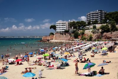 Playa de els Capellans en Salou