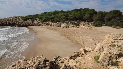 Playa de els Capellans en Tarragona