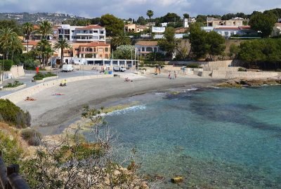 Playa de els Pinets en Benissa