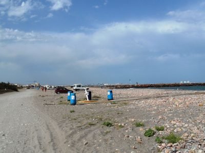 Playa de els Plans en Puig de Santa Maria, el