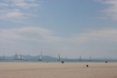 Playa de Empúriabrava en Castelló d'Empúries