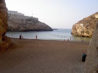 Playa de Ensenada de los Galápagos en Melilla