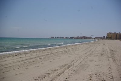 Playa de Ensenada del Esparto en San Javier