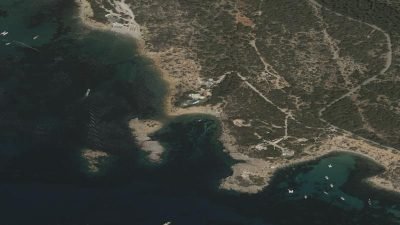 Vista aérea de Es Cuco, Sant Josep de sa Talaia