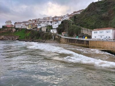Playa de Escanu en Colunga