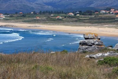 Playa de Espiñeirido en Ribeira