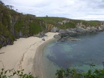 Playa de Fabal en Navia