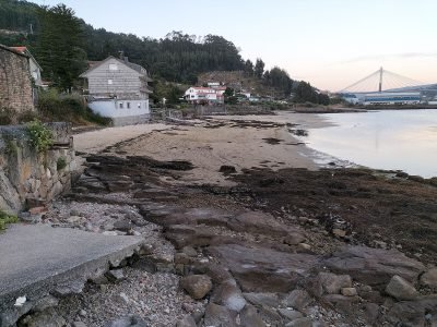 Playa de Fontexelo en Moaña