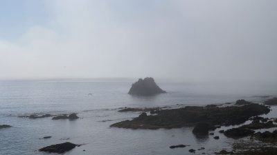 Playa de Fontiñas en Bueu