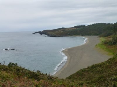 Playa de Frejulfe en Navia