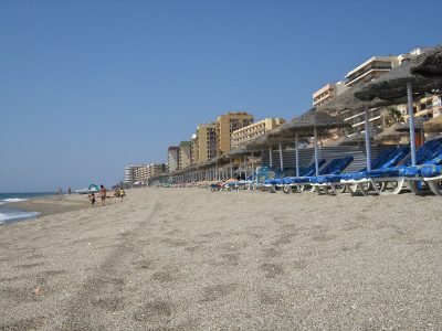 Playa de Fuengirola en Fuengirola