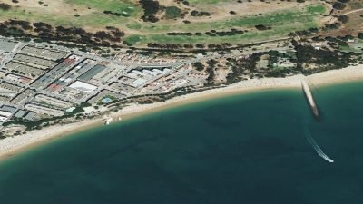 Vista aérea de Galeones, Rota