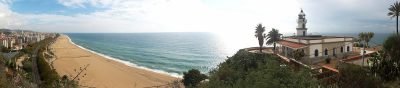 Playa de Garbí en Calella