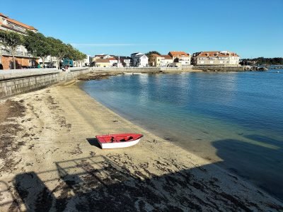 Playa de Gradín en A Illa de Arousa