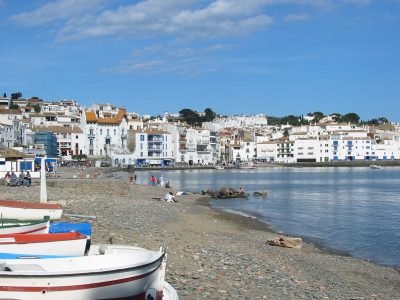 Playa de Gran y d'Es Portal en Cadaqués
