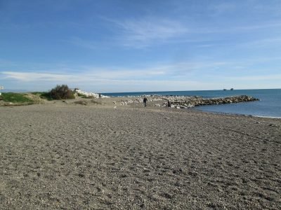 Playa de Guadalmar en Málaga