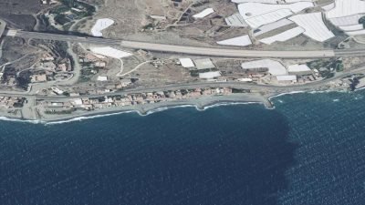 Vista aérea de Guainos, Adra