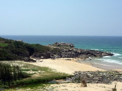 Playa de Herbas Pitas en Porto do Son