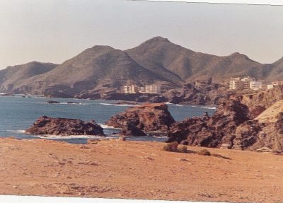 Playa de Isla Plana en Cartagena
