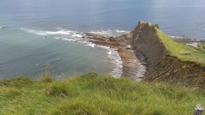 Playa de Itxaspe en Deba