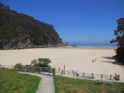 Playa de la Acacia en Llanes