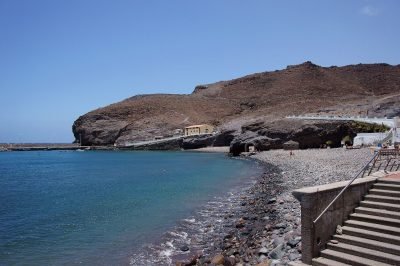 Playa de la Aldea en La Aldea de San Nicolás