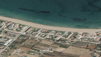 Vista aérea de La Almadraba, Dénia